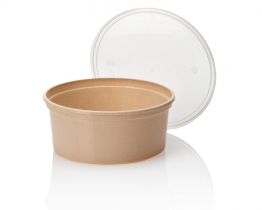 PP spg pot 115/50 350cc Beige Graniet Reusable