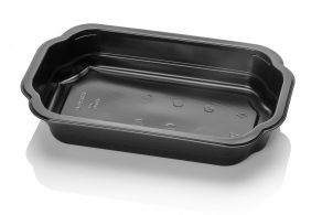 TA Tray, 1200ml, 1-fach, Schwarz
