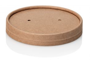 Kraft paper lid 98mm