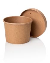 Kraft paper cup 98x81x70  12oz/350ml
