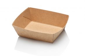 Topkwaliteit Snackbakje A7 kraft bruin 5x100st