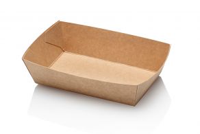 Topkwaliteit Snackbakje A9 Kraft bruin 5x100st