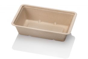 Suikerriet Snackbakje A9 bruin 