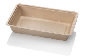 Suikerriet Snackbakje A14 bruin 