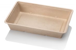 Suikerriet Snackbakje A50 bruin