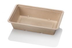 Suikerriet Snackbakje A13 bruin